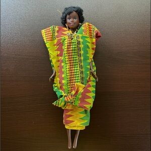 Dolls of The World Ghanaian Barbie 1996
